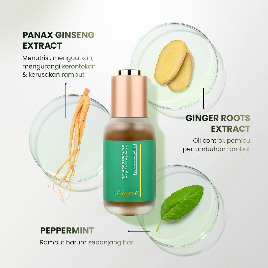 OSWEET Ginger Essence Hair & Scalp Tonic