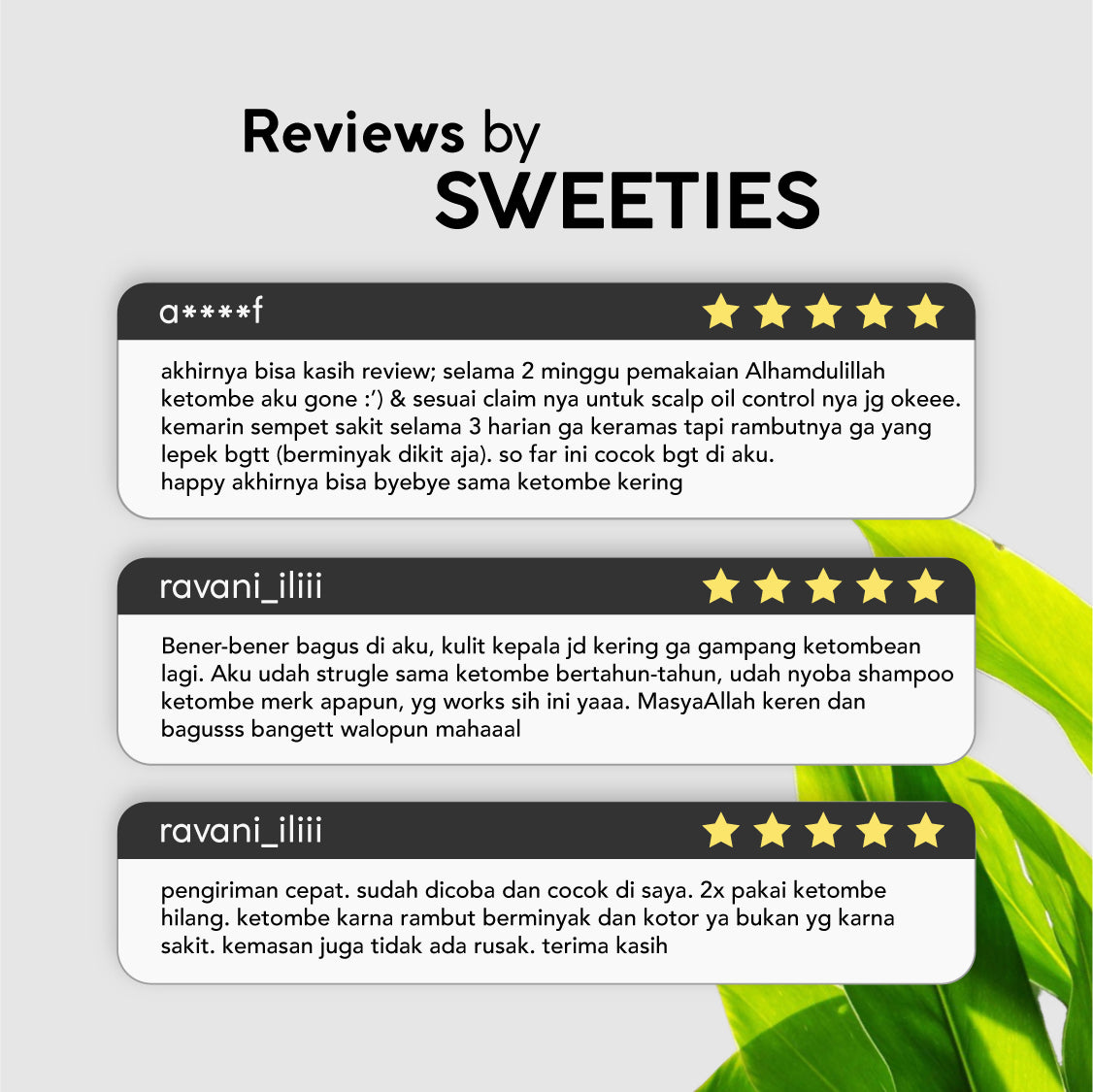 OSWEET Anti-Dandruff & Oil Control Shampoo 30ML