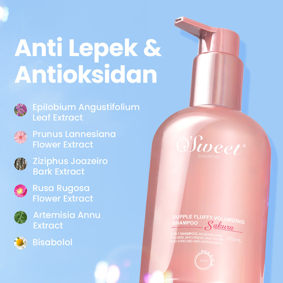 OSWEET Supple Fluffy Volumizing Shampoo 300ml