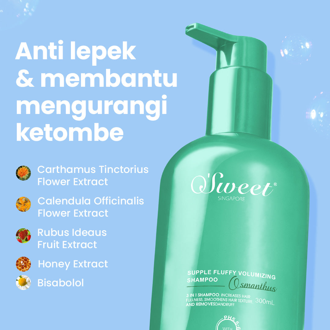 OSWEET Supple Fluffy Volumizing Shampoo 300ml