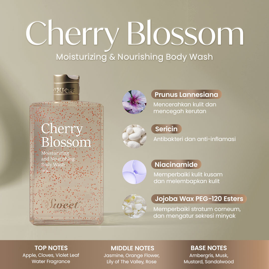 OSWEET Perfumed Body Wash 4 Varian