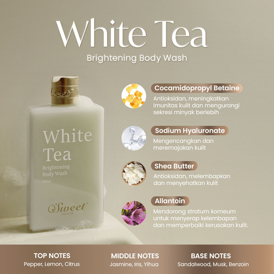 OSWEET Perfumed Body Wash 4 Varian