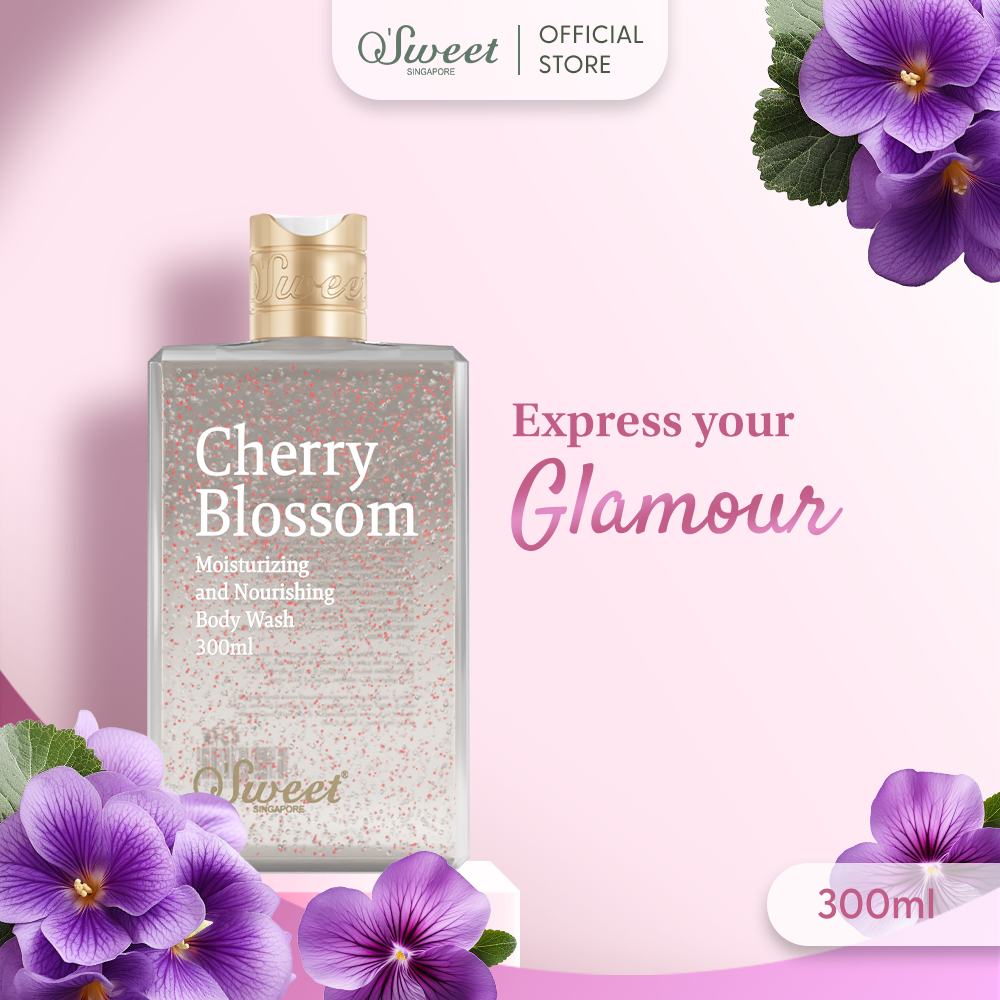 OSWEET Cherry Blossom Perfumed Body Wash - 300ml