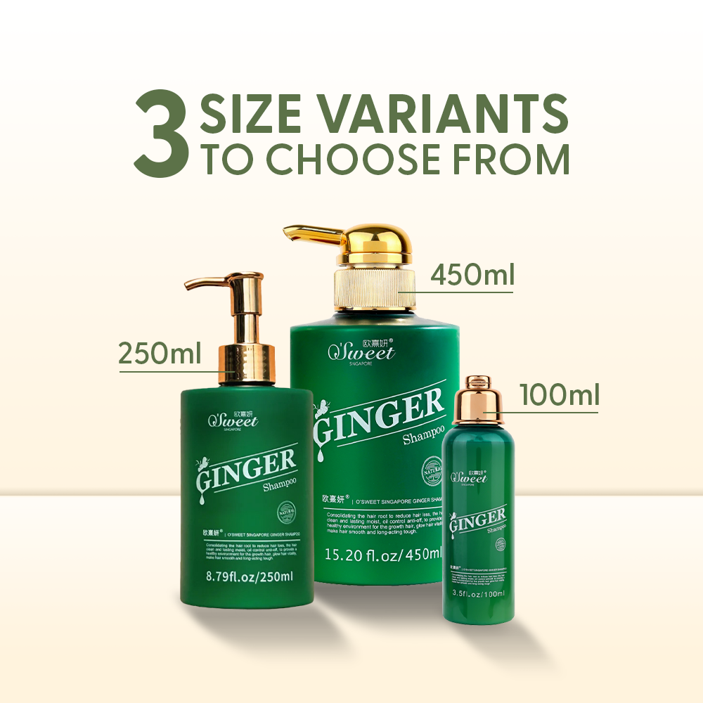 Osweet Ginger Shampo 450 ml – OSWEET SINGAPORE