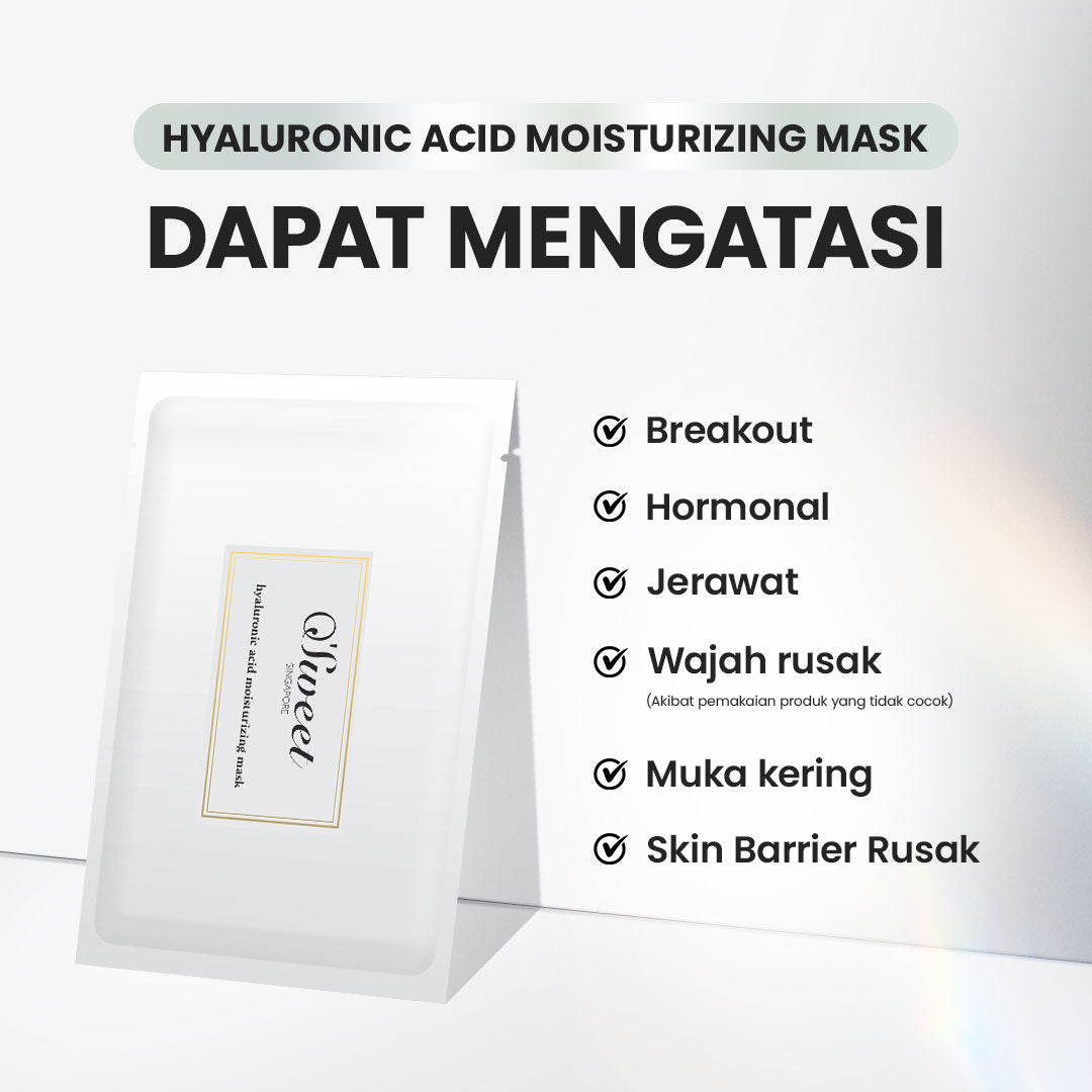 OSWEET Hyaluronic Acid Moisturizing Mask