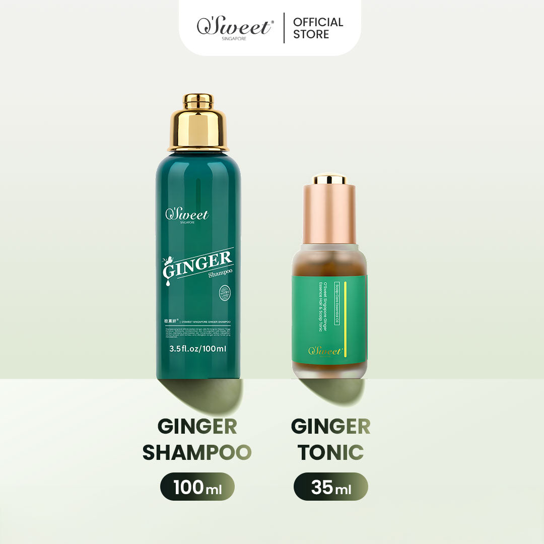 OSWEET Hair Revival Bundling Ginger Shampoo + Tonic
