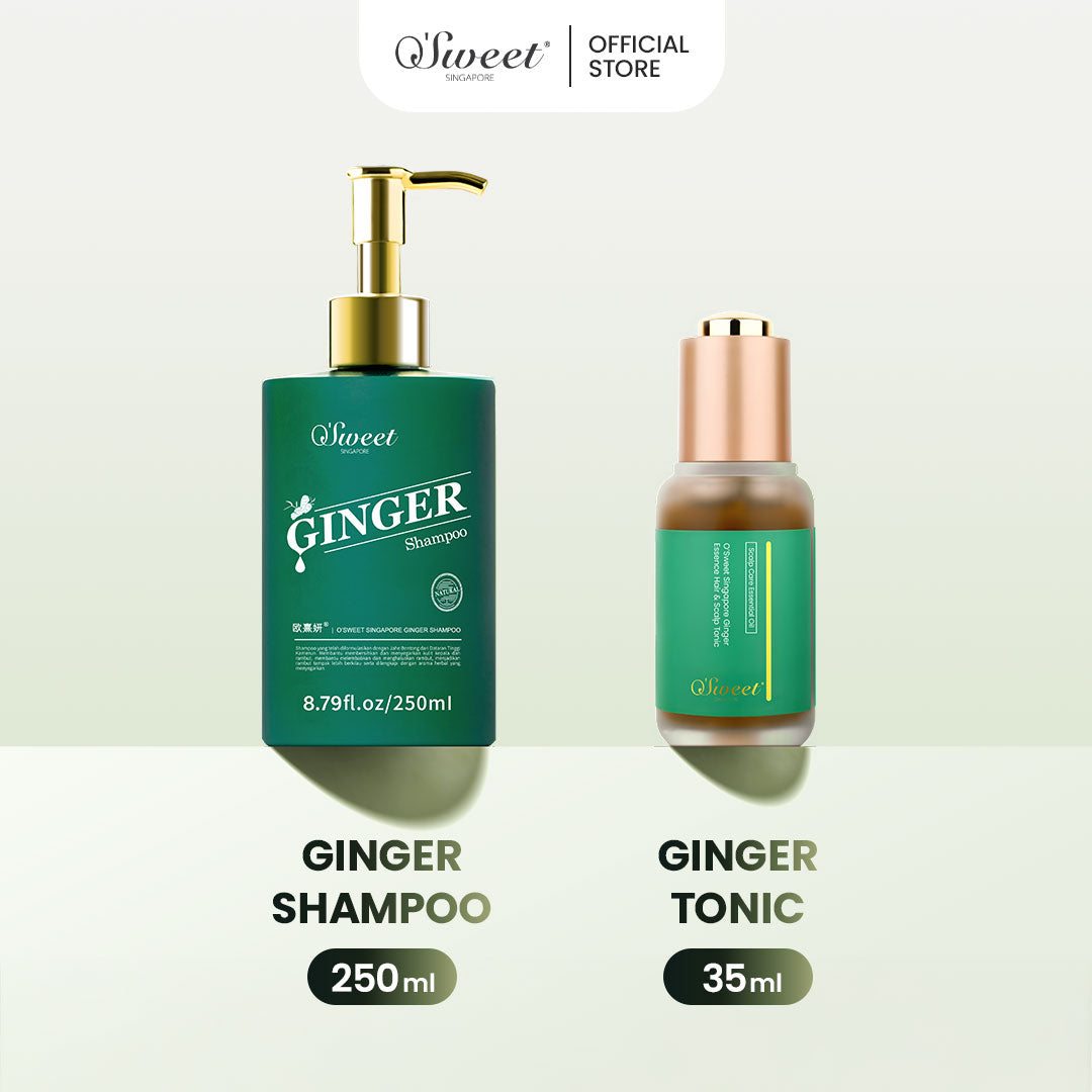 OSWEET Hair Revival Bundling Ginger Shampoo + Tonic