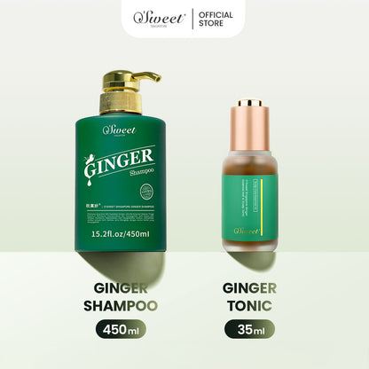 OSWEET Hair Revival Bundling Ginger Shampoo + Tonic