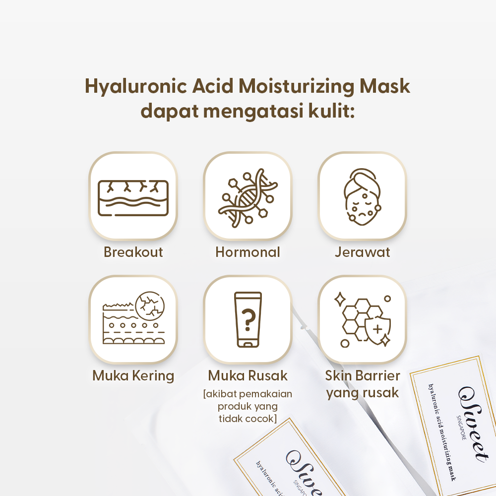 OSWEET Hyaluronic Acid Moisturizing Mask
