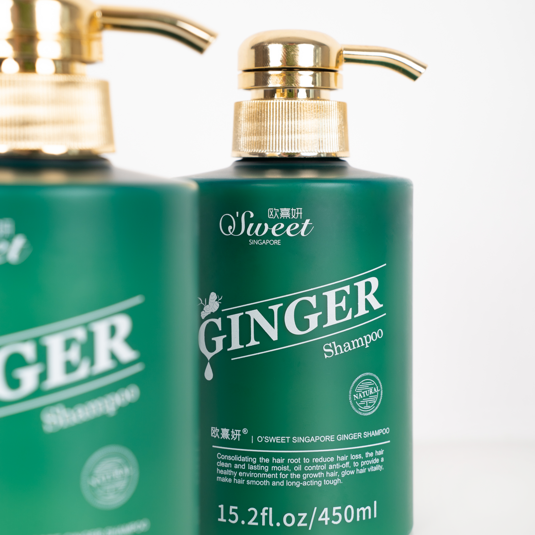 Osweet Ginger Shampo 450 ml – OSWEET SINGAPORE