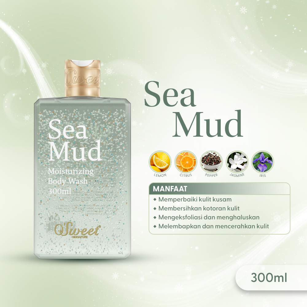 OSWEET Sea Mud Perfumed Body Wash - 300ml