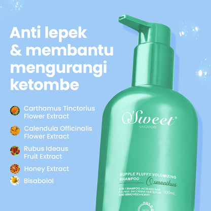 Osweet OSWEET Supple Fluffy Volumizing Shampoo 300ml – OSWEET SINGAPORE